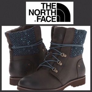 North Face Ballard Lace Boot, Brown/Blue, Size 9.5